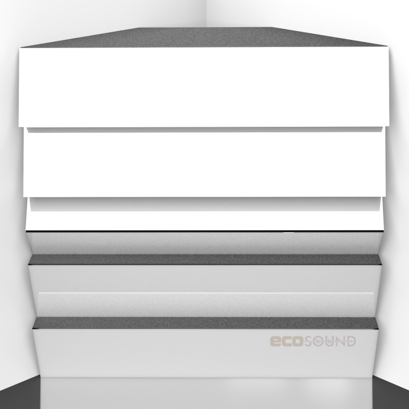 Bass Trap Ecosound Pindiff Rock Sherwood-Oak 50 x 50 cm 150 mm light oak