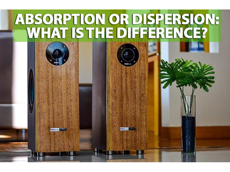 Absorption or dispersion: what is the difference? 