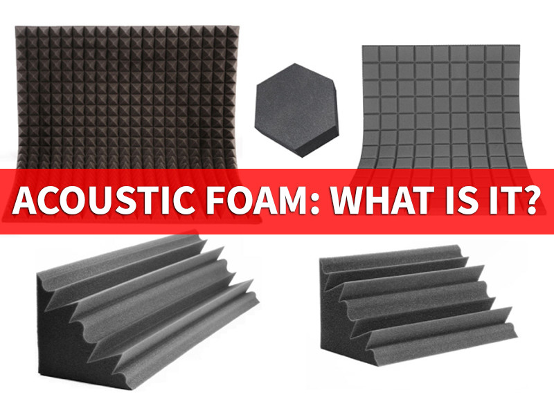 Acoustic foam: what is it? 