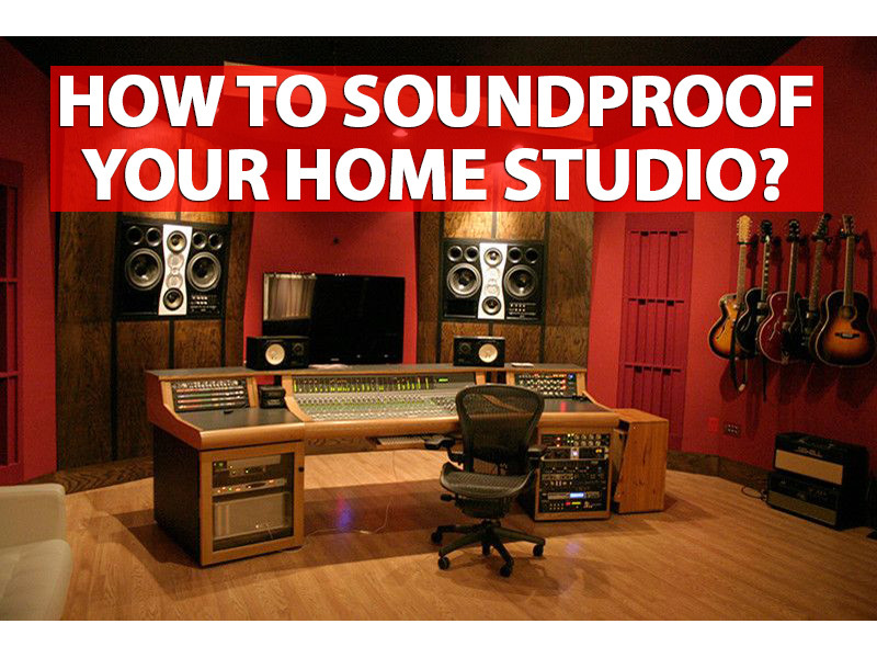 How to soundproof your home studio?