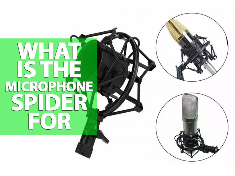 What is the microphone spider for