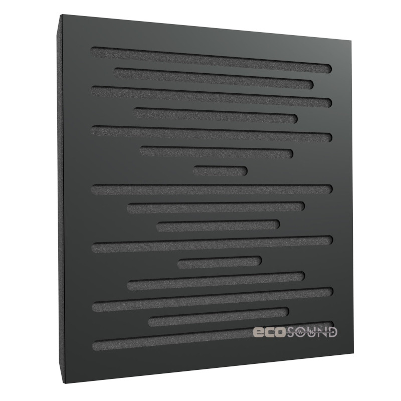 Acoustic panel Ecosound EcoWave cream 50x50 cm 33mm Light oak