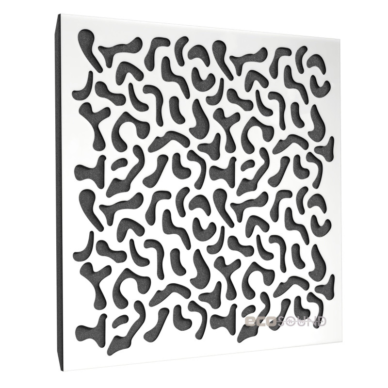 Acoustic panel Ecosound Boomerang Apple-Locarno 50 x 50 cm 33 mm brown