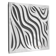 Acoustic panel Ecosound Chimera Plastic White 50 x 50 cm 33 mm