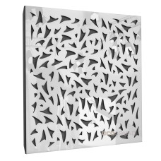 Acoustic panel Ecosound EcoFly Plastic White 50 x 50 cm 33 mm