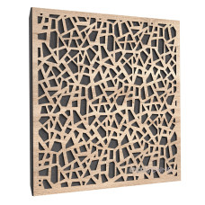 Acoustic panel Ecosound EcoArt Lt-Sonoma-Oak 50 x 50 cm 33 mm latte