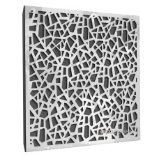 Acoustic panel Ecosound EcoArt Plastic White 50 x 50 cm 33 mm