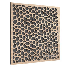 Acoustic panel Ecosound EcoNet Lt-Sonoma-Oak 50 x 50 cm 33 mm latte