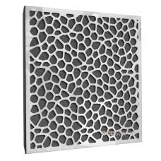 Acoustic panel Ecosound EcoNet Plastic White 50 x 50 cm 33 mm