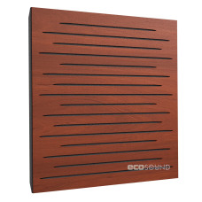 Acoustic panel Ecosound EcoTone Apple-Locarno 50 x 50 cm 33 mm brown