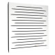 Acoustic panel Ecosound EcoTone white 50x50 cm 33mm