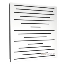 Acoustic panel Ecosound EcoPulse white 50x50 cm 33mm
