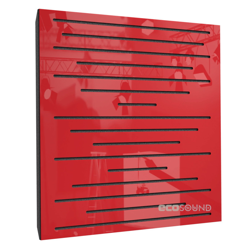 Acoustic panel Ecosound EcoPulse white 50x50 cm 33mm