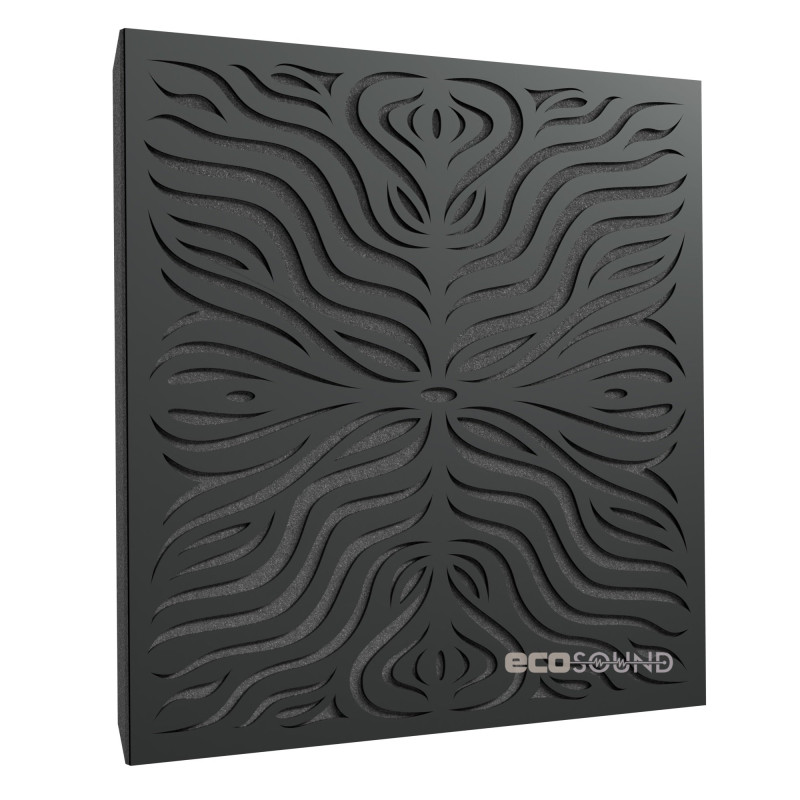 Acoustic panel Ecosound Chimera F Plastic Red 50 x 50 cm 33 mm