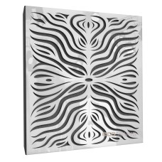 Acoustic panel Ecosound Chimera F Plastic White 50 x 50 cm 33 mm