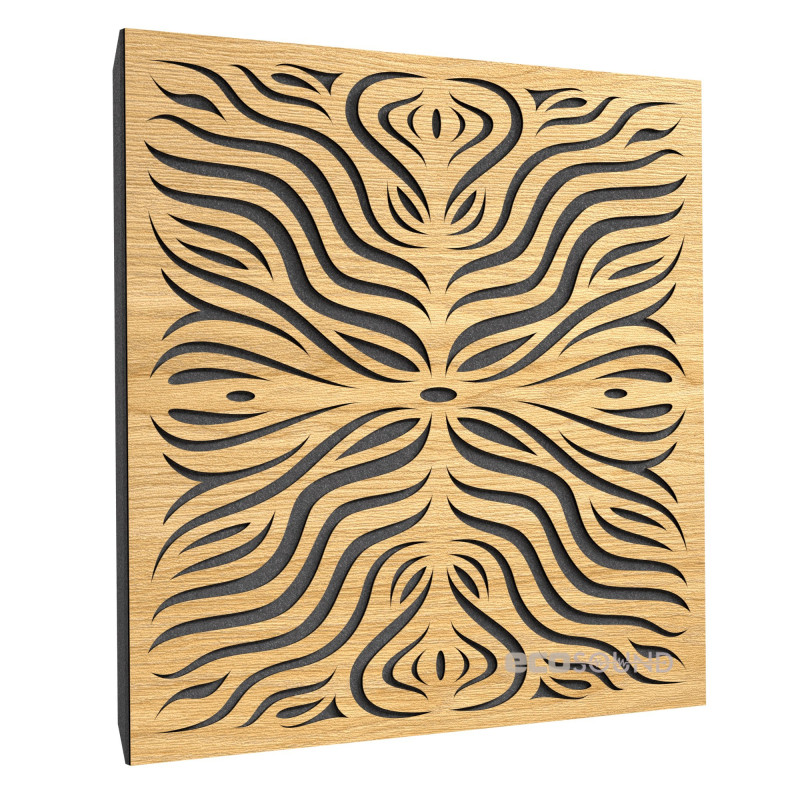 Acoustic panel Ecosound Chimera F Plastic Red 50 x 50 cm 33 mm