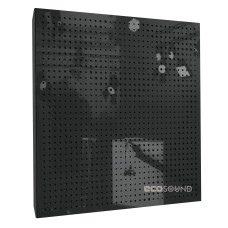 Acoustic panel Ecosound Rhombus Plastic Black 50 x 50 cm 33 mm