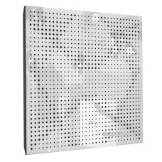 Acoustic panel Ecosound Rhombus Plastic White 50 x 50 cm 33 mm