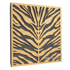 Acoustic panel Ecosound Zebra Sherwood-Oak 50 x 50 cm 33 mm light oak