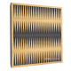 Acoustic panel Ecosound Backgammon Sherwood-Oak 50 x 50 cm 33 mm light oak