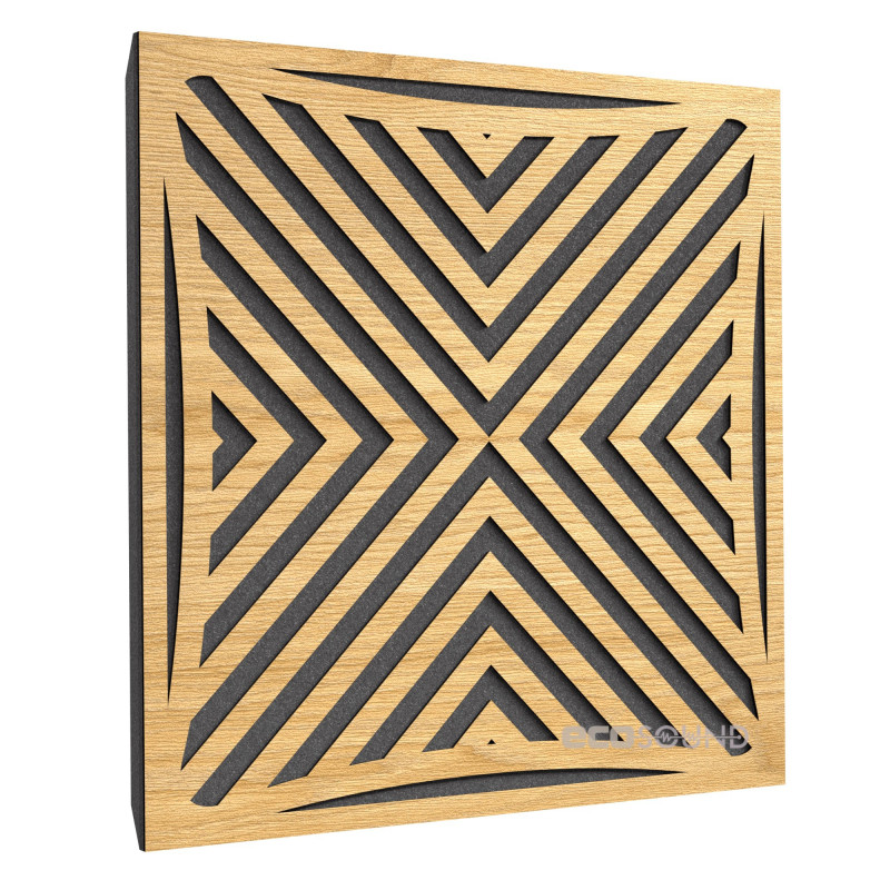 Acoustic panel Ecosound Urban Lt-Sonoma-Oak 50 x 50 cm 33 mm latte