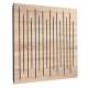 Acoustic panel Ecosound EcoTone Lt-Sonoma-Oak 50 x 50 cm 33 mm latte