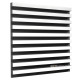 Acoustic panel Ecosound Comb Plastic Black 50 x 50 cm 33 mm