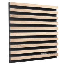 Acoustic panel Ecosound Comb Lt-Sonoma-Oak 50 x 50 cm 33 mm latte