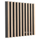 Acoustic panel Ecosound Comb Lt-Sonoma-Oak 50 x 50 cm 33 mm latte