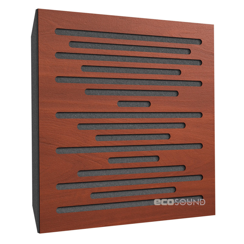 Acoustic panel Ecosound EcoWave cream 50x50 cm 53mm Light oak