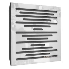 Acoustic panel Ecosound EcoWave Plastic White 50 x 50 cm 53 mm