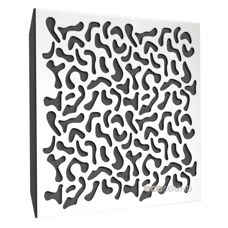 Acoustic panel Ecosound Boomerang Apple-Locarno 50 x 50 cm 53 mm brown