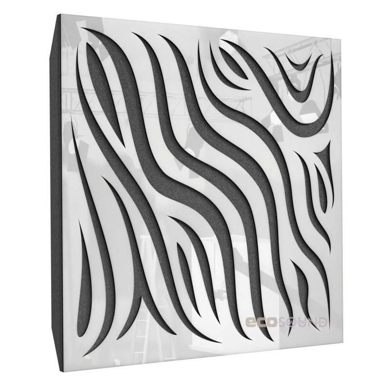 Acoustic panel Ecosound Chimera white 50x50 cm 53mm 