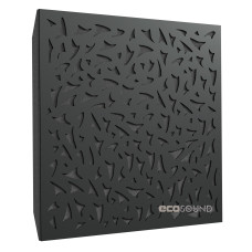 Acoustic panel Ecosound EcoFly HDF-Black 50 x 50 cm 53 mm black
