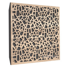 Acoustic panel Ecosound EcoArt Lt-Sonoma-Oak 50 x 50 cm 53 mm latte