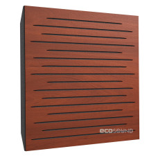 Acoustic panel Ecosound EcoTone Apple-Locarno 50 x 50 cm 53 mm brown