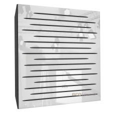 Acoustic panel Ecosound EcoTone Plastic White 50 x 50 cm 53 mm