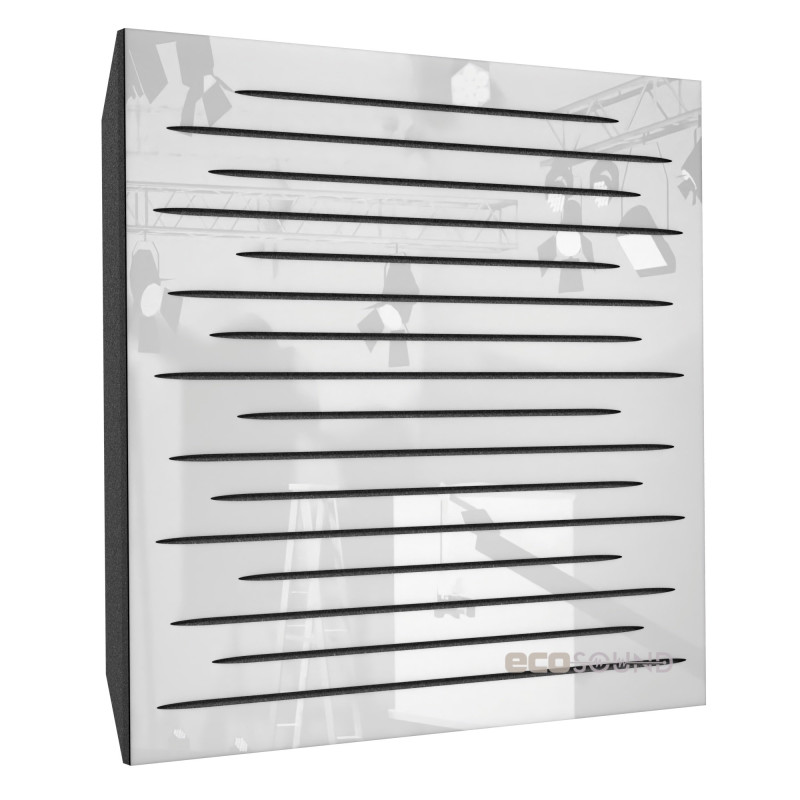 Acoustic panel Ecosound EcoTone Apple-Locarno 50 x 50 cm 53 mm brown