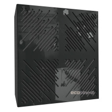 Acoustic panel Ecosound 4Diagonals Plastic Black 50 x 50 cm 53 mm