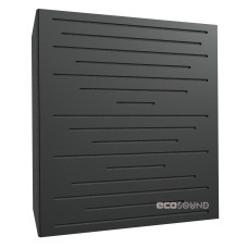 Acoustic panel Ecosound EcoPulse black 50x50 cm 53mm
