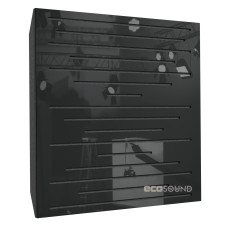 Acoustic panel Ecosound EcoPulse Plastic Black 50 x 50 cm 53 mm