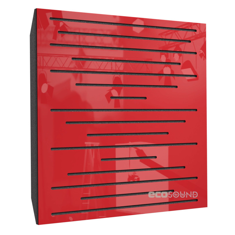 Acoustic panel Ecosound EcoPulse white 50x50 cm 53mm