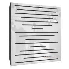 Acoustic panel Ecosound EcoPulse Plastic White 50 x 50 cm 53 mm