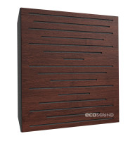 Acoustic panel Ecosound EcoPulse brown 50x50 cm 53mm