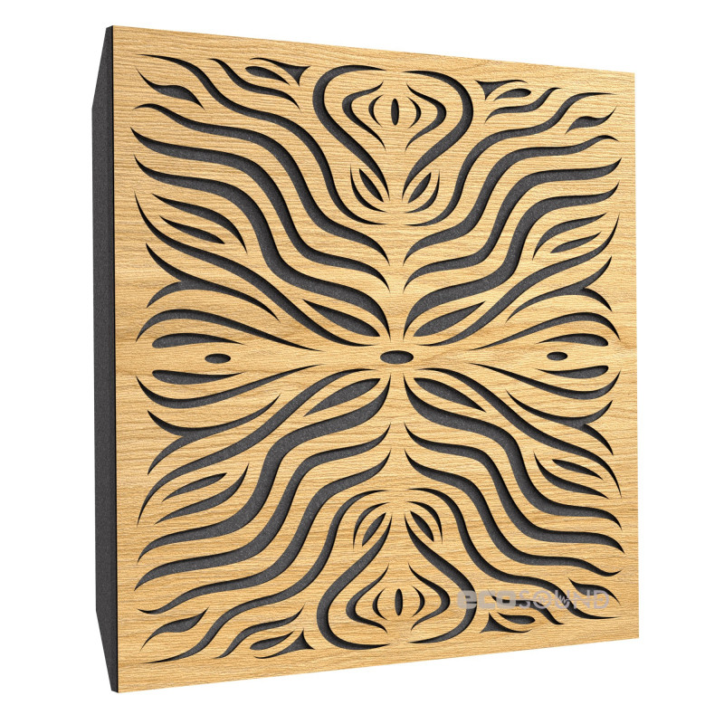 Acoustic panel Ecosound Chimera F Apple-Locarno 50 x 50 cm 53 mm brown