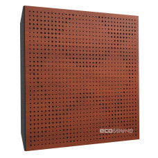 Acoustic panel Ecosound Rhombus Apple-Locarno 50 x 50 cm 53 mm brown