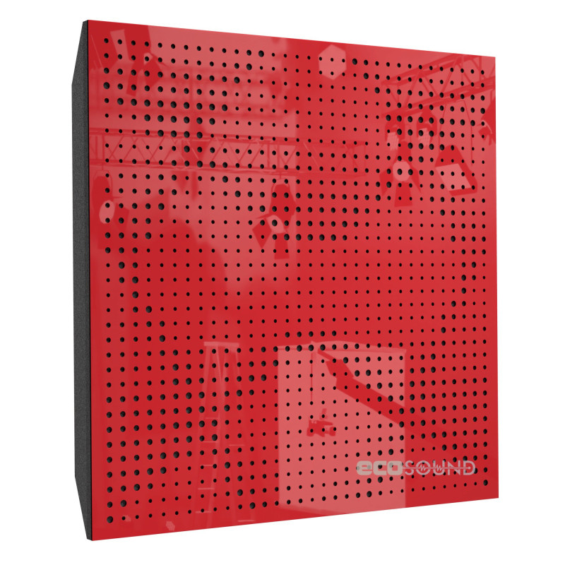 Acoustic panel Ecosound Rhombus white 50x50 cm 53mm 