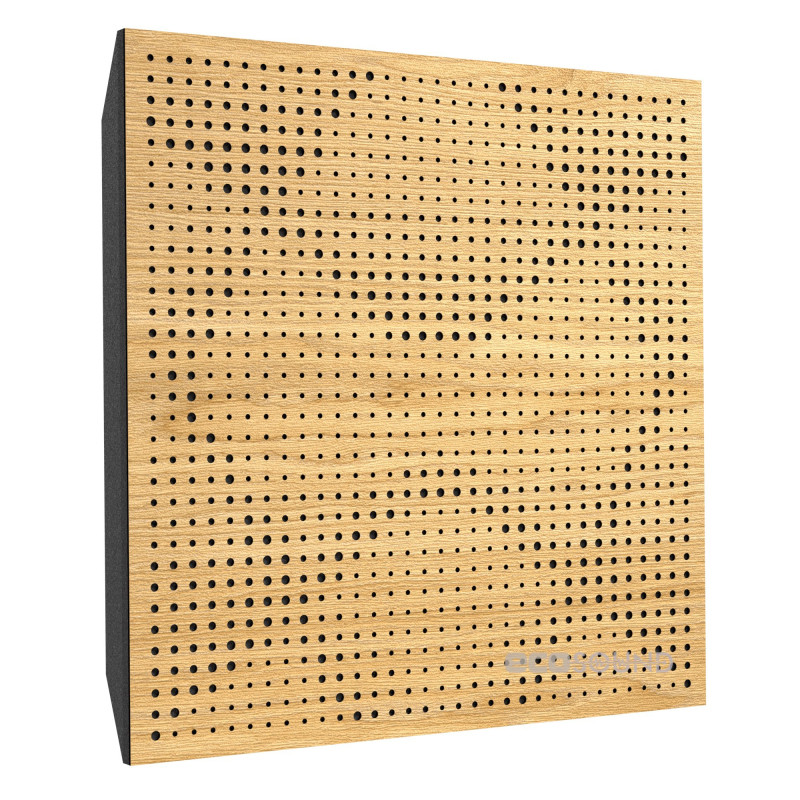 Acoustic panel Ecosound Rhombus white 50x50 cm 53mm 