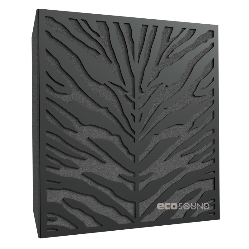 Acoustic panel Ecosound Zebra Lt-Sonoma-Oak 50 x 50 cm 53 mm latte