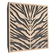 Acoustic panel Ecosound Zebra Lt-Sonoma-Oak 50 x 50 cm 53 mm latte
